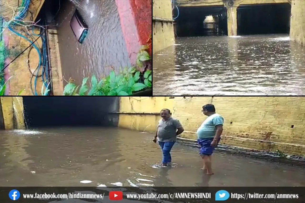 लगातार बारिश के कारण बेहाल हुआ अंडाल पूल