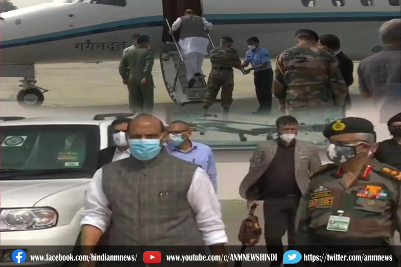 आज से लद्दाख के तीन दिवसीय दौरे पर रक्षा मंत्री
