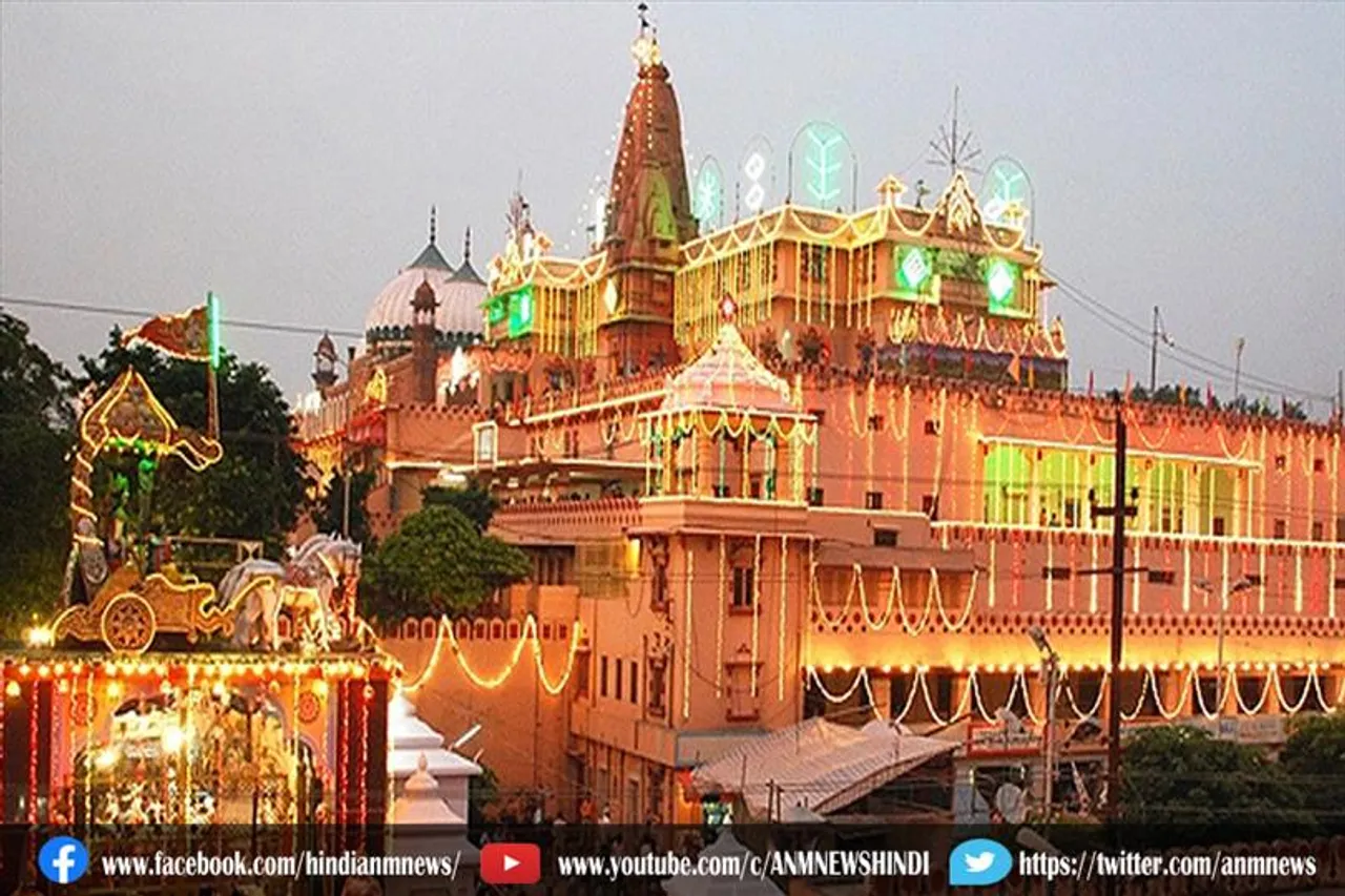 श्रीराधा जन्म महोत्सव के कार्यक्रम की तयारी