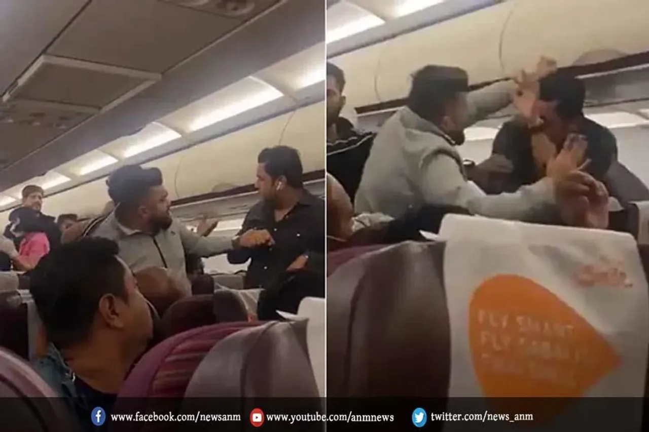 बैंकॉक से कोलकाता जा रही एक विमान में झड़प