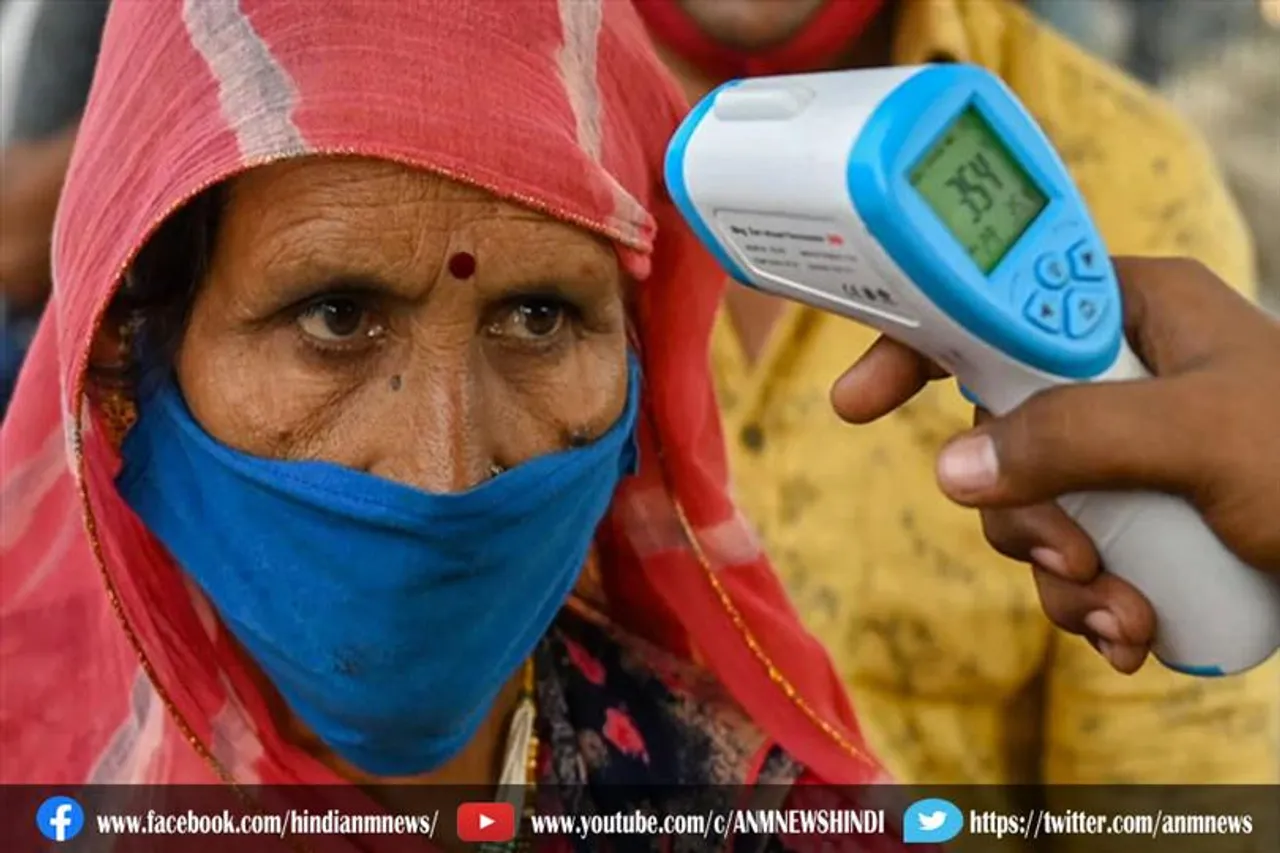 भारत में पिछले 24 घंटे में 10,549 नए कोरोना केस