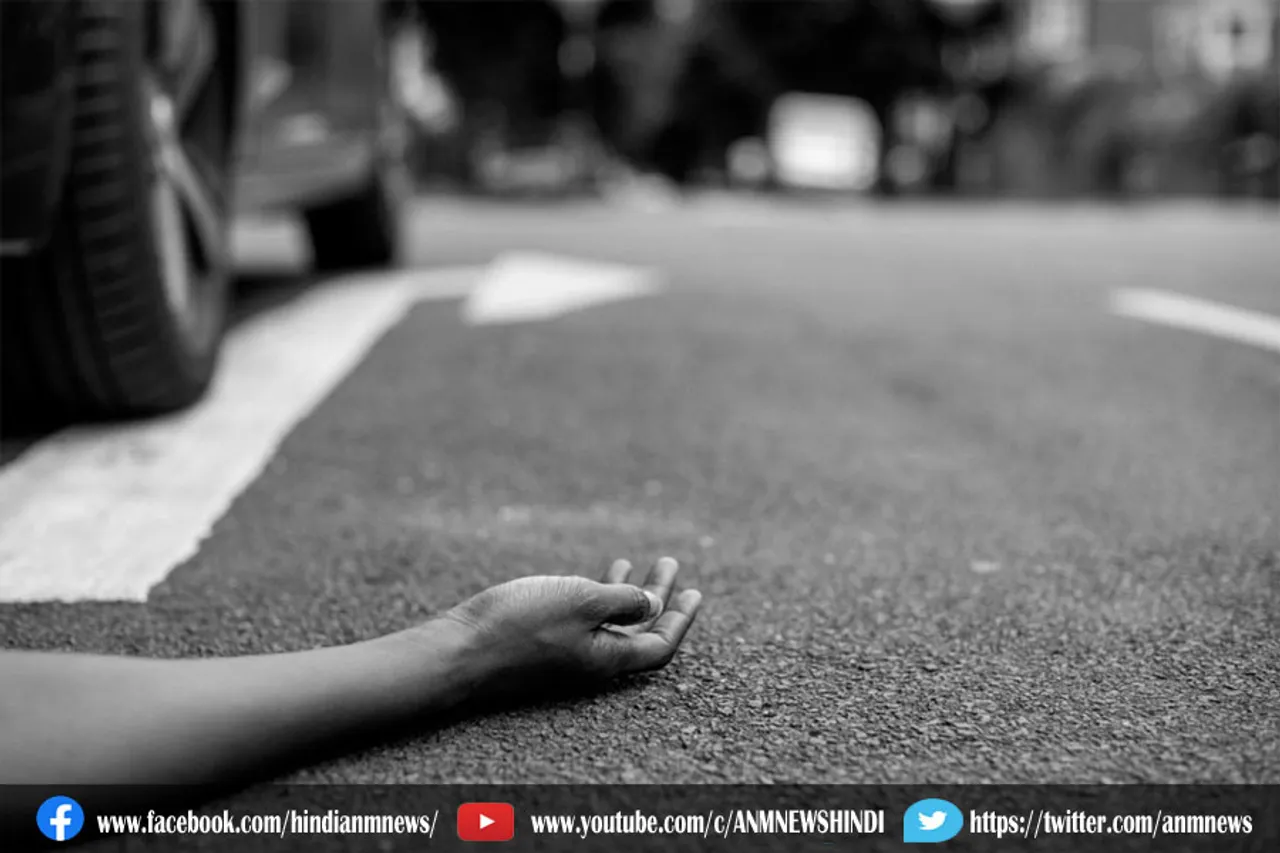 लॉरी की चपेट में आने से एक व्यक्ति की मौत