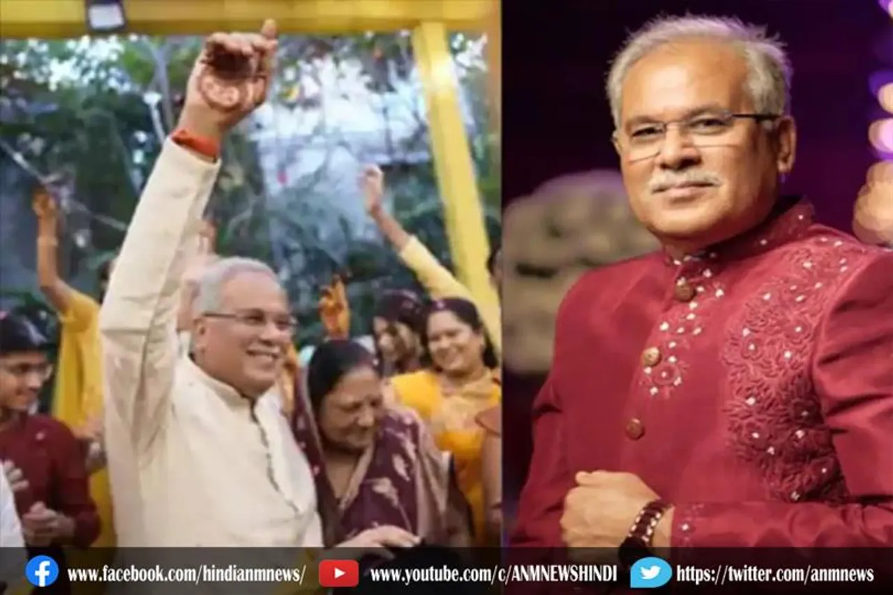 बेटे की शादी की संगीत में जमकर नाचे छत्तीसगढ़ के सीएम