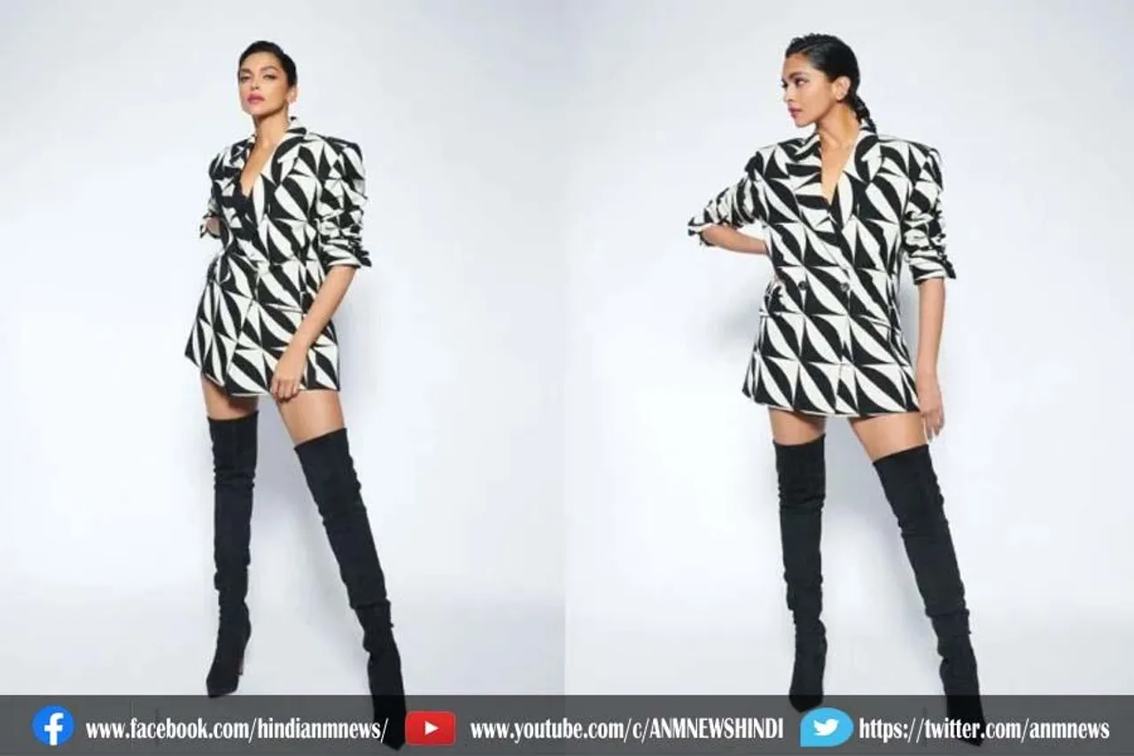 90 हजार की ड्रेस पहन दीपिका पादुकोण ने किया फिल्म का प्रमोशन