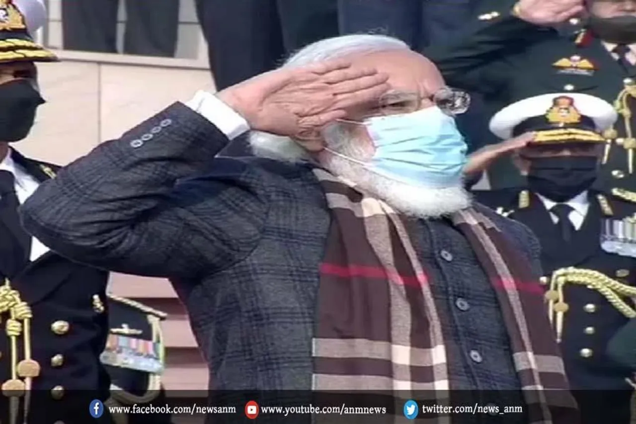 PM मोदी ने सशस्त्र बलों के जवानों को दी श्रद्धांजलि