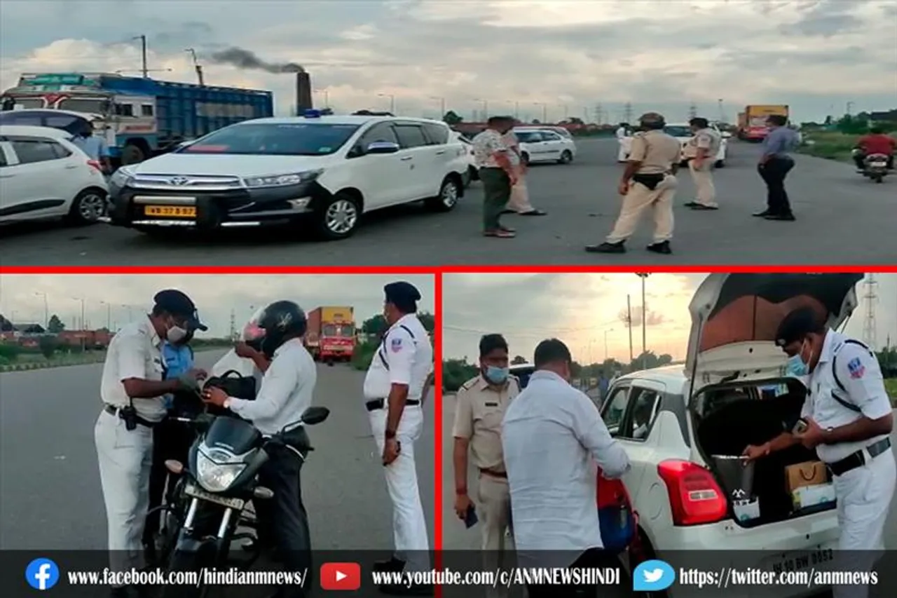 5 करोड़ की लूट, झारखंड बंगाल सीमा सील