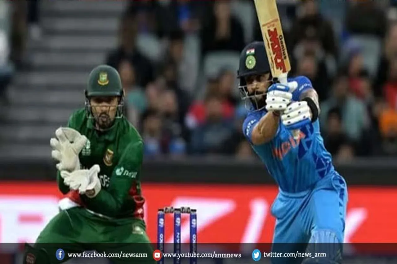 IND vs BAN: कोहली ने लगाया अर्धशतक