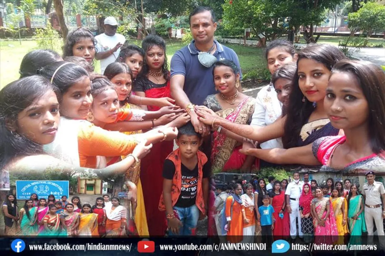 आईएमए की बहनो ने सैकड़ो भाइयो के कलाई पर बंधी राखी