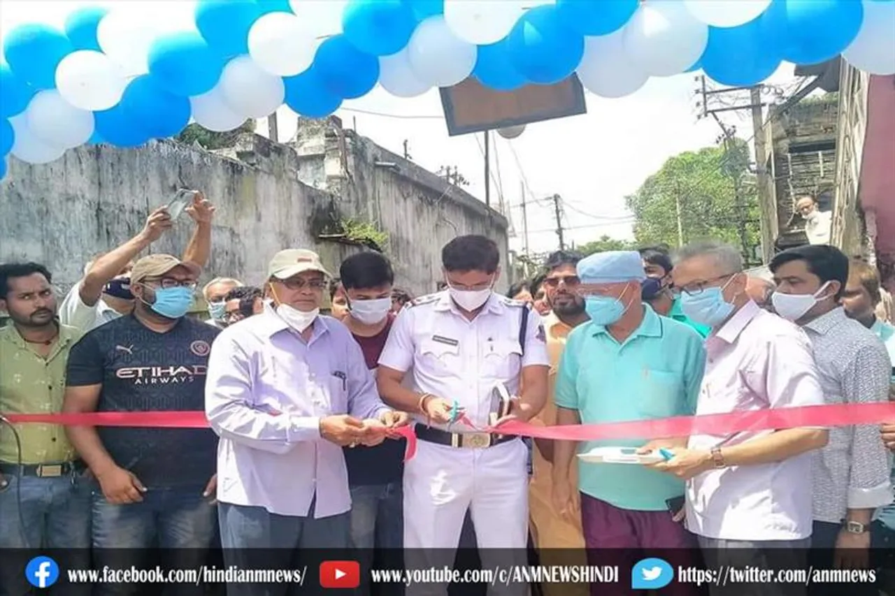 पार्किंग स्थल का उद्घाटन किया अंडाल थाना प्रभारी