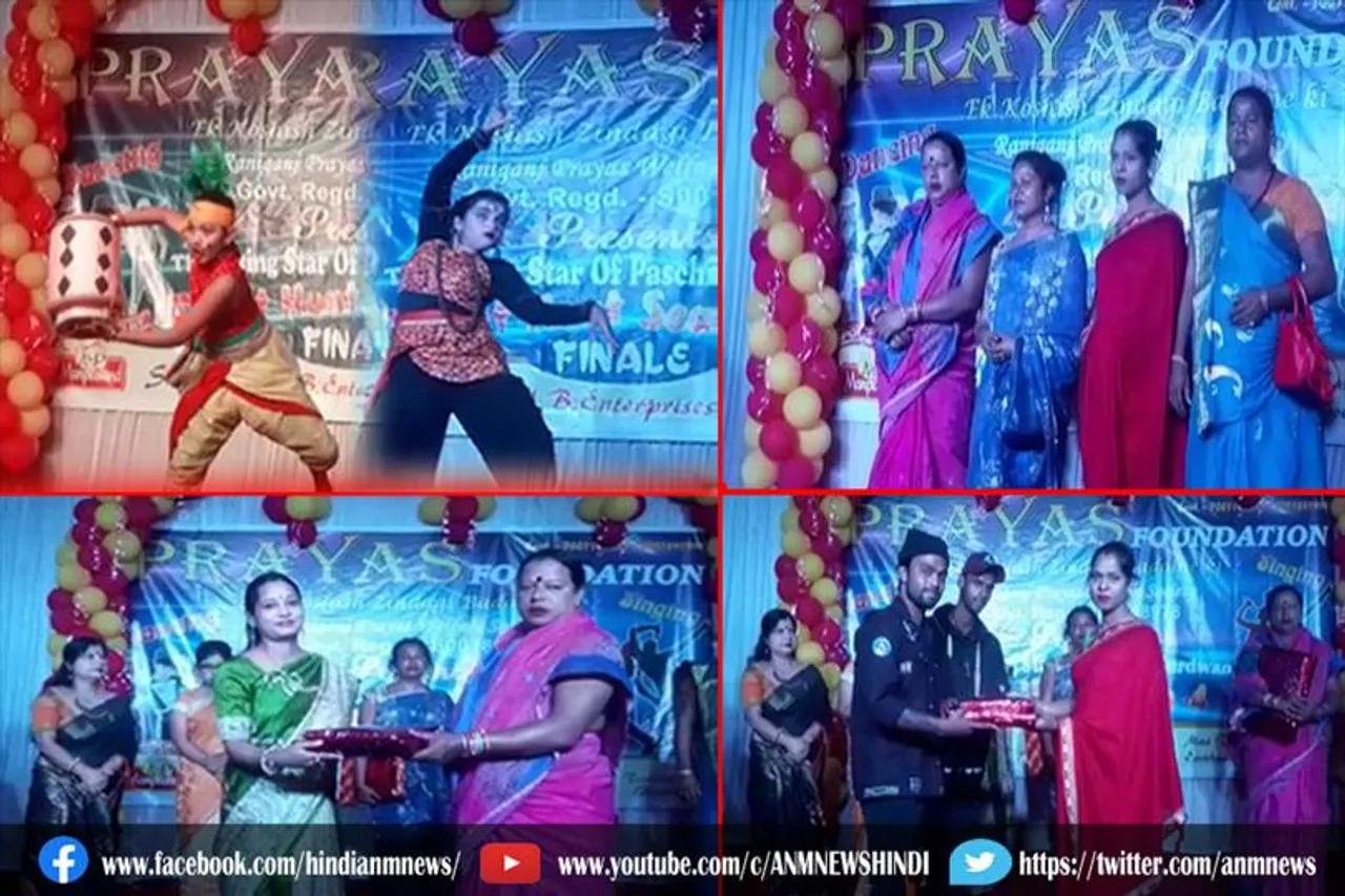 डांस का ग्रैंड फिनाले के मंच में किन्नरों को किया गया सम्मानित