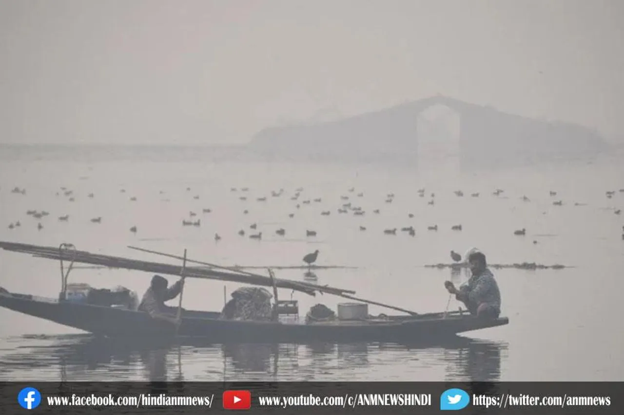 कोहरे के बीच चार डिग्री जम्मू का पारा