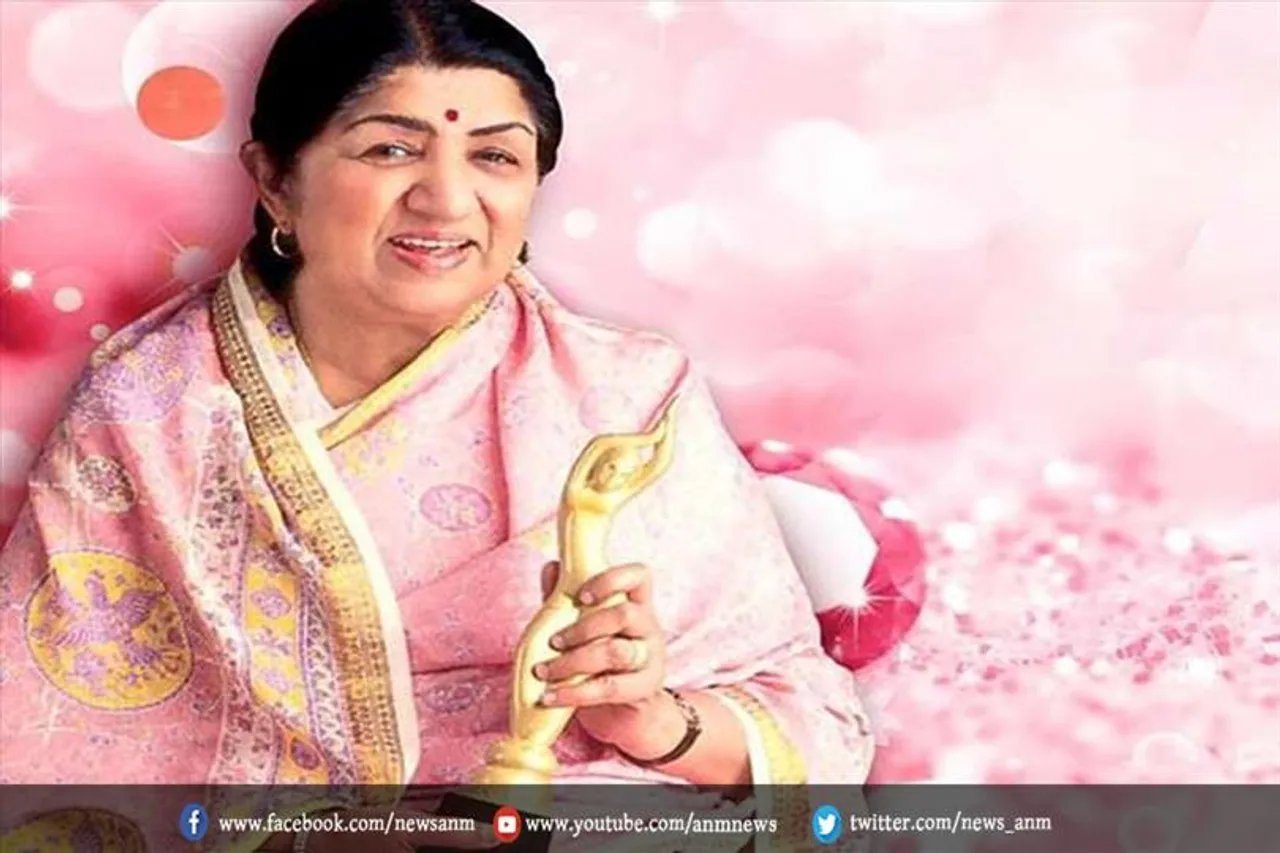 घर लाया गया लता मंगेशकर का पार्थिव शरीर