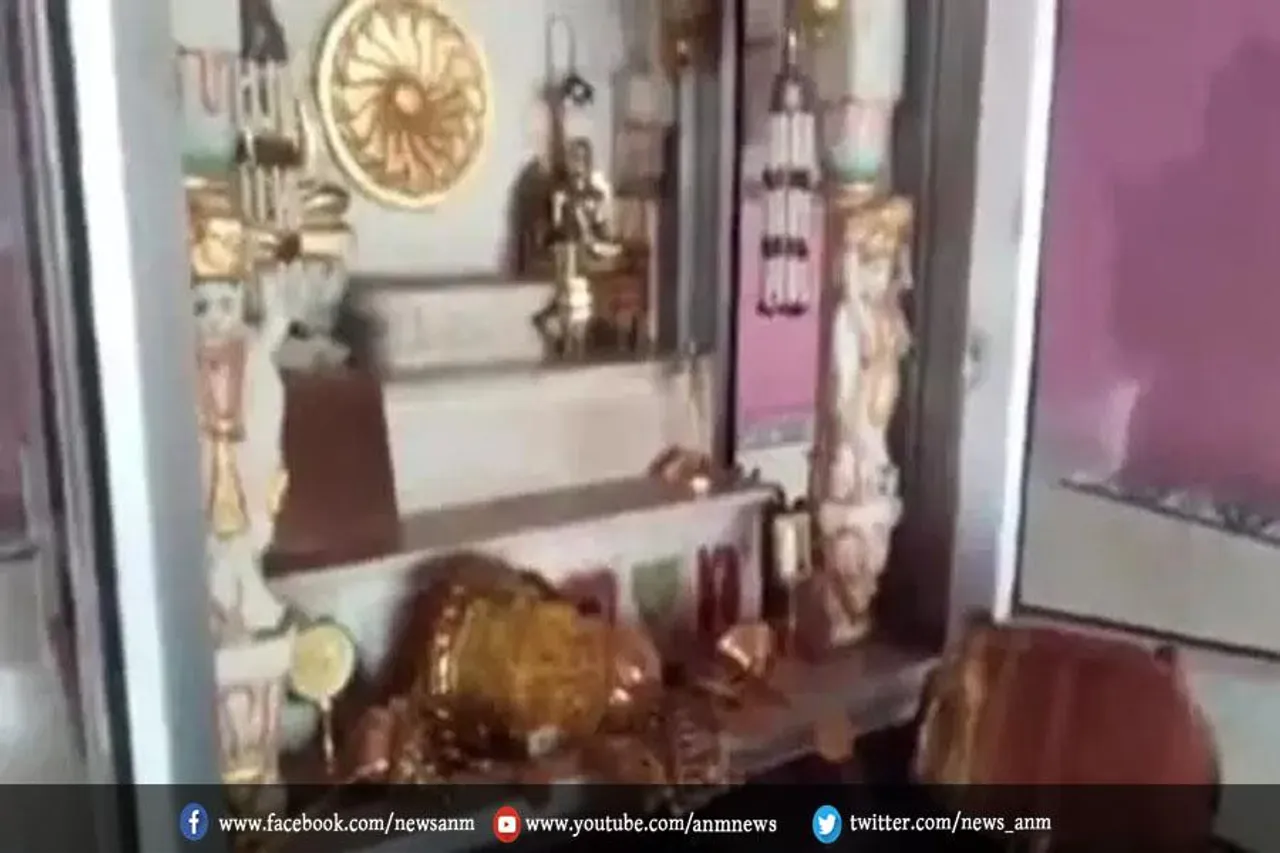 अष्टधातु से निर्मित करीब 25 किलो की मूर्ति चोरी