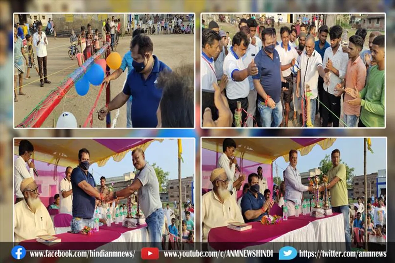 कुल्टी में ईदगाह स्पोर्टिंग क्लब के द्वारा फुटबॉल टूर्नामेंट का उद्घाटन