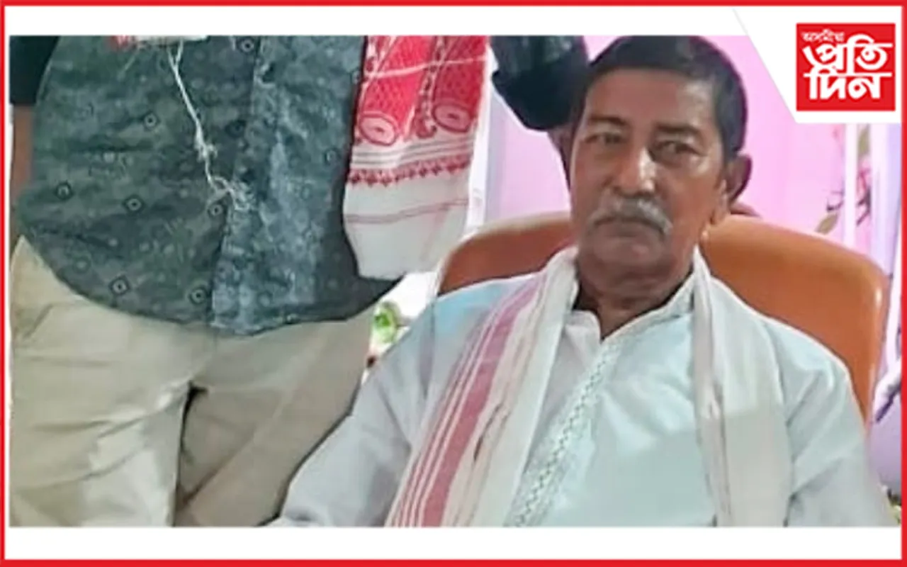 ওৰাঙৰ অৱসৰপ্ৰাপ্ত শিক্ষক দুৰ্গেশ্বৰ শইকীয়াৰ মৃত্যুঃ অঞ্চলজুৰিশোকৰ ছাঁ