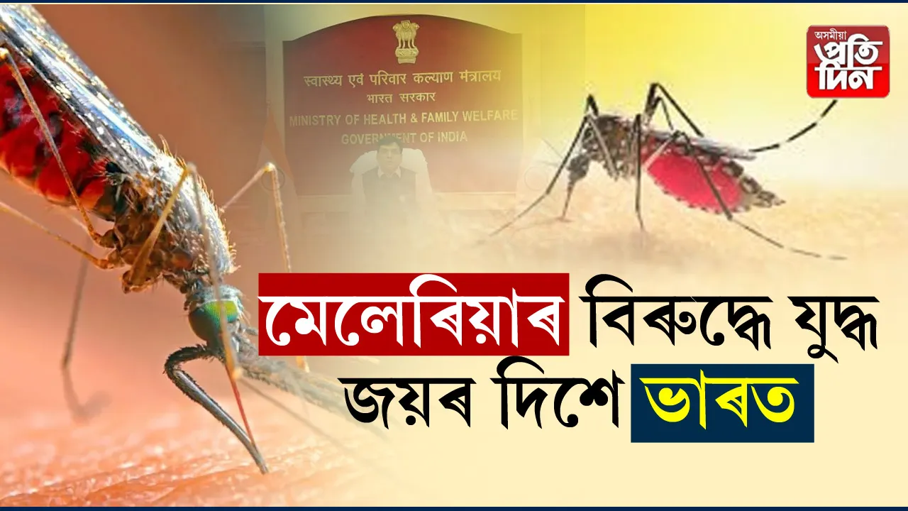 ১৯৪৭ৰ তুলনাত দেশত ৯৭শতাংশ হ্ৰাস পালে মেলেৰীয়া ৰোগীৰ সংখ্যা...