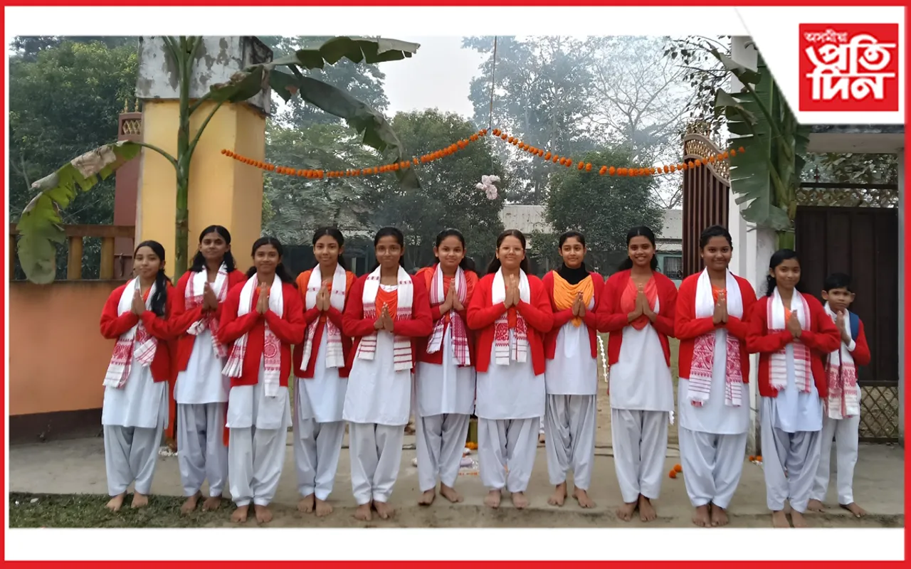 বটদ্ৰৱাত বাগ্ দেৱীৰ বন্দনা