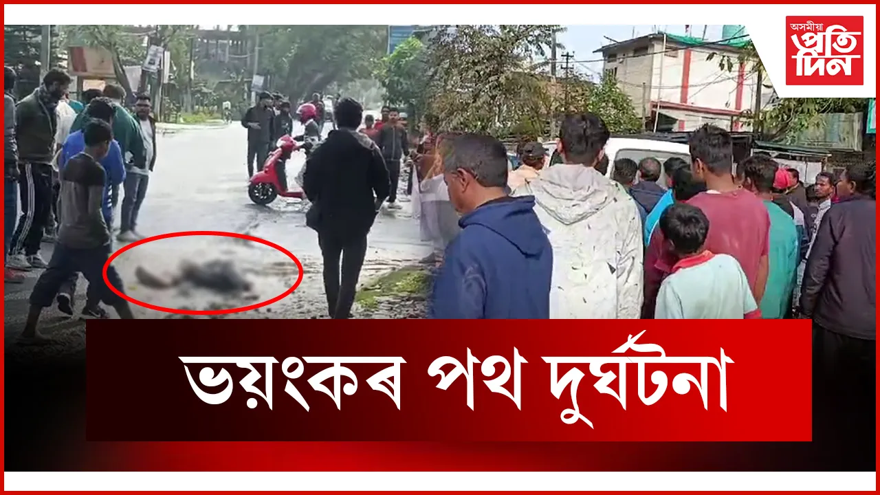 ভয়ংকৰ পথ দুর্ঘটনা