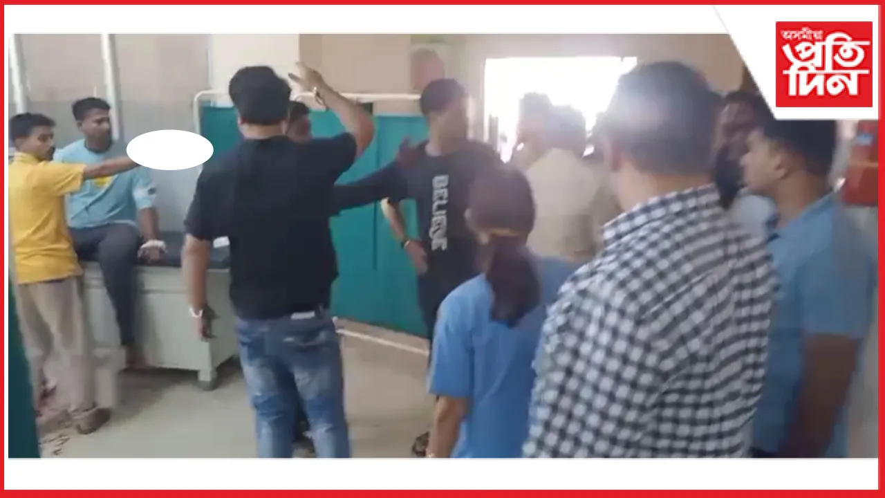 বিশ্বনাথ জিলা চিকিৎসালয়ত স্থায়ী, অস্থায়ী চিকিৎসা কৰ্মীৰ মাজত সংঘাত...