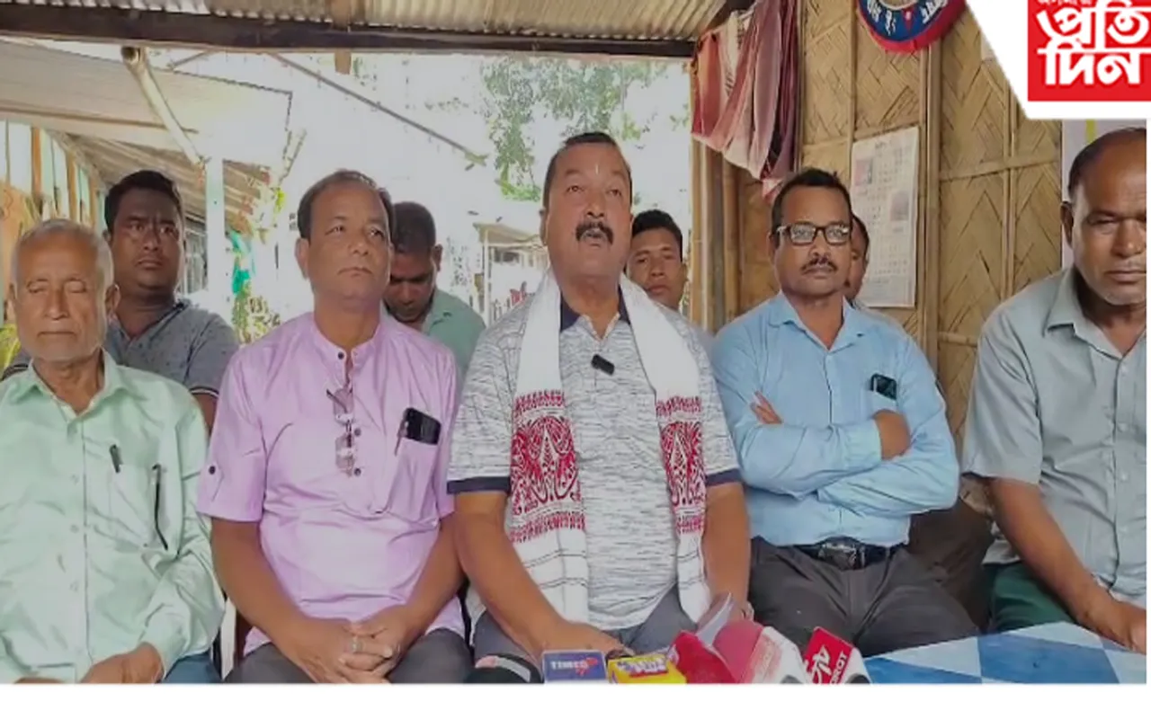 সংবাদমেলযোগে এই কথা স্পষ্ট কৰি দিয়ে এমচিএলএ ঘনশ্যাম দাসে