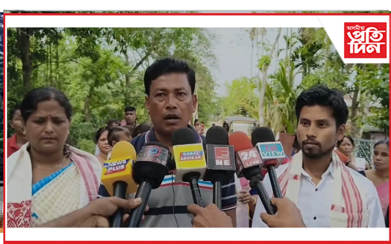 কামপুৰৰ তেঁতেলীসৰা পঞ্চায়তত নিৰ্দলীয় প্ৰাৰ্থীৰ ব্যাপক নিৰ্বাচনী প্ৰচাৰ