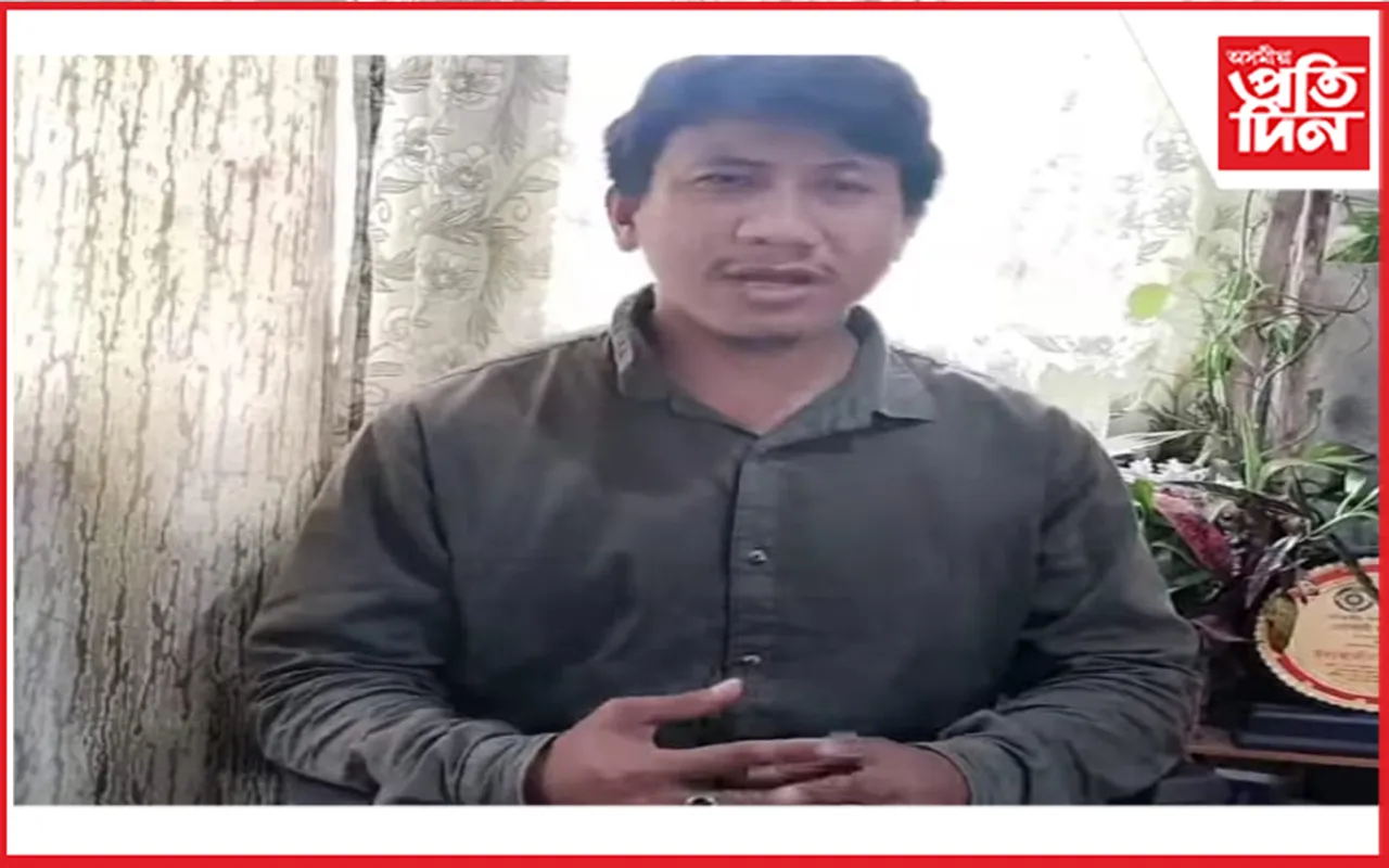 কৃষক মুক্তি সংগ্ৰাম সমিতিৰ নেতা উমানন্দ মুদৈ মৰাণক আটক