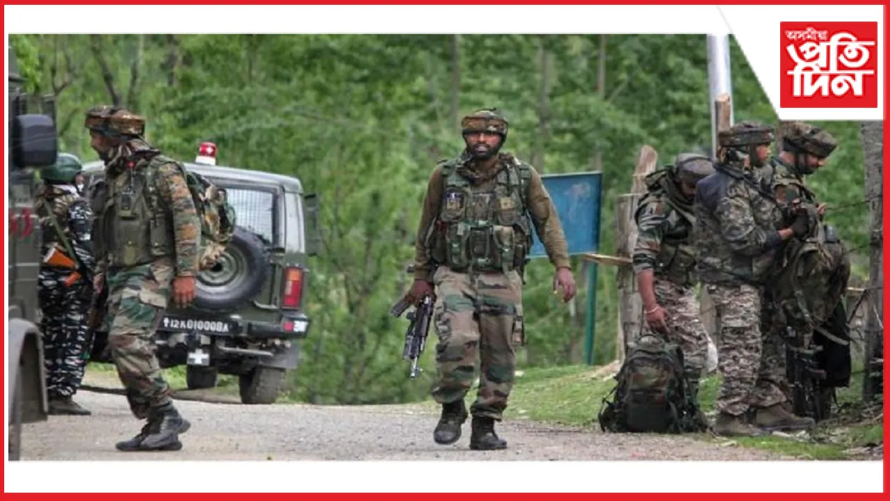 কাশ্মীৰত নিৰাপত্তাৰক্ষীৰ এনকাউণ্টাৰঃ দুই সন্ত্ৰাসবাদী নিহত...