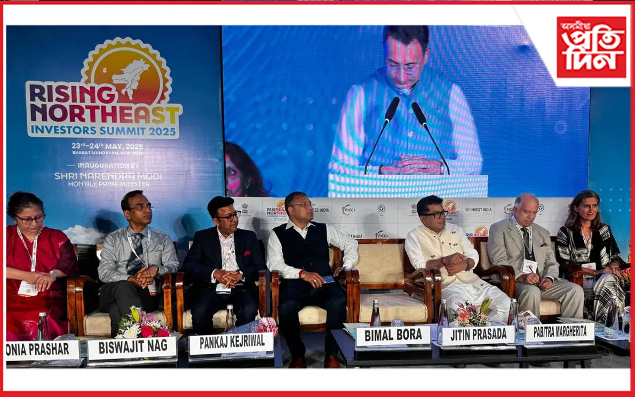 ৰাইজিং নৰ্থ ইষ্ট বিনিয়োগকাৰী সন্মিলনত কাঁহৰ বাচন বৰ্তন, নেমুটেঙাৰ প্ৰসংগ