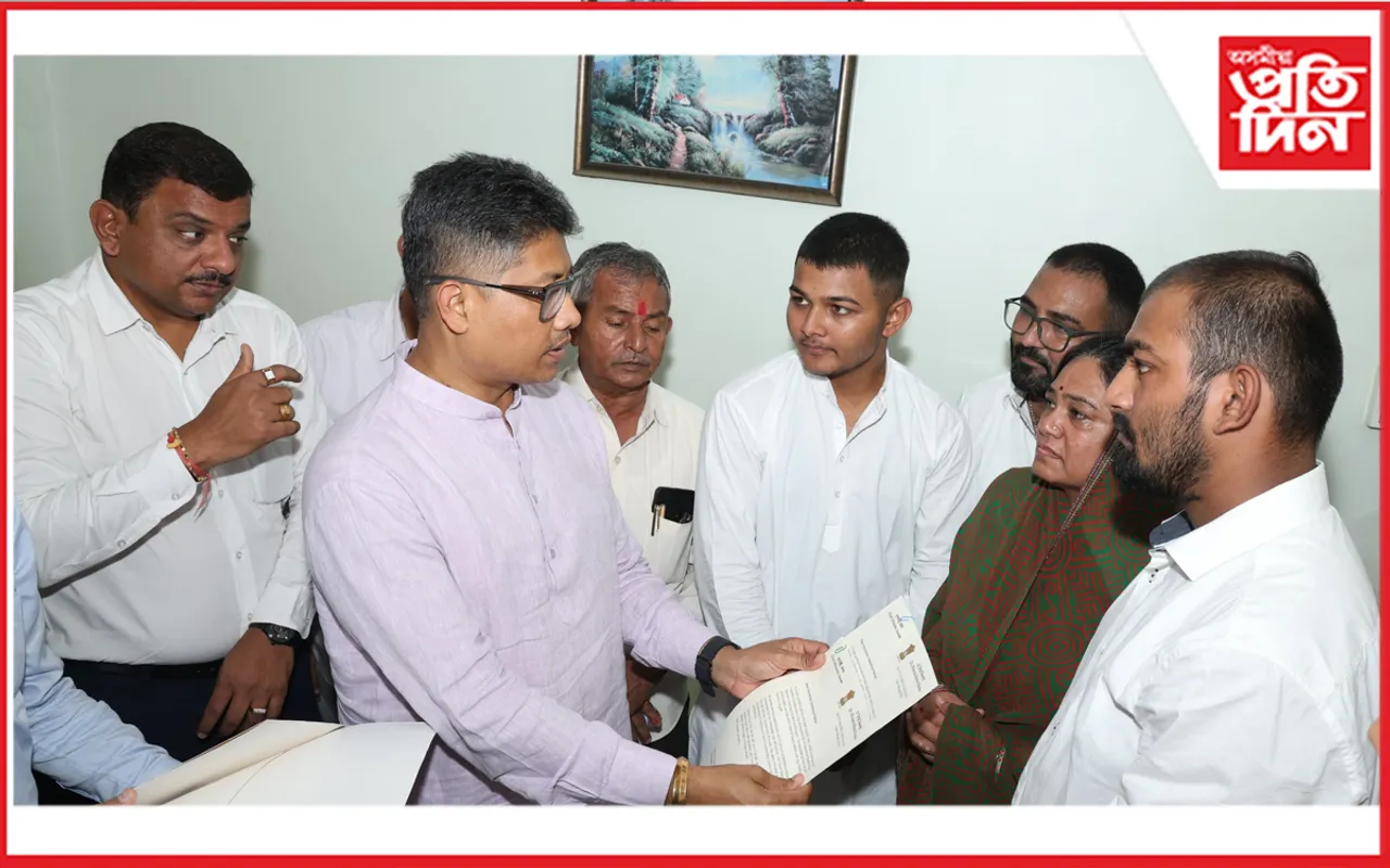 অসমবাসীৰ হৈ সমবেদনা জ্ঞাপন মন্ত্ৰী হাজৰীকাৰ