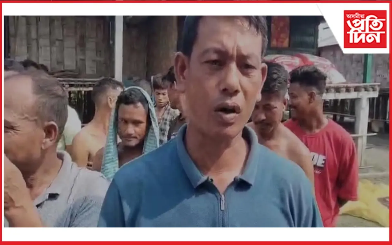 বান সাহাৰ্য বিতৰণত দুৰ্নীতিৰ অভিযোগ, বানাক্ৰান্তৰ প্ৰতিবাদ