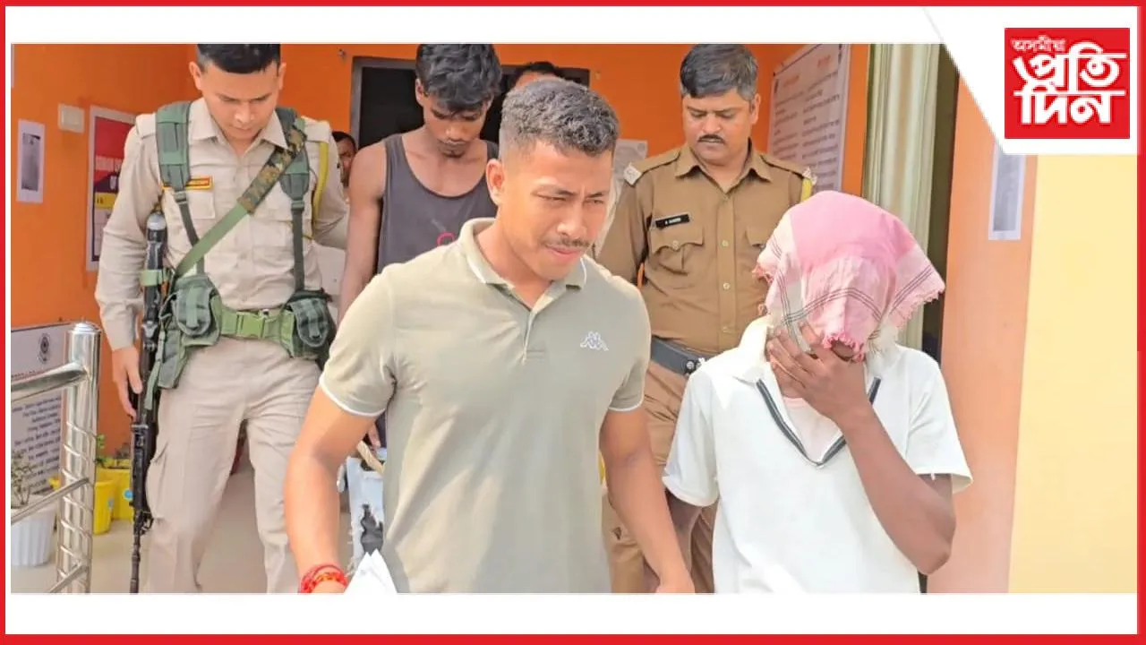 নৱম শ্ৰণীৰ হিন্দু কিশোৰীক গো-মাংস খাবলৈ বাধ্য কৰিলে মুছলমান যুৱকেঃ দুজনক আটক, মূল অভিযুক্ত পলাতক 