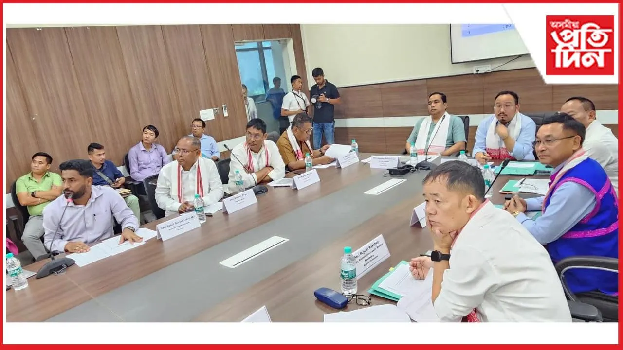 গোগামুখত অসম আৰু অৰুণাচল প্ৰদেশৰ মাজত সীমান্ত সম্পৰ্কীয় গুৰুত্বপূৰ্ণ সভা অনুষ্ঠিত