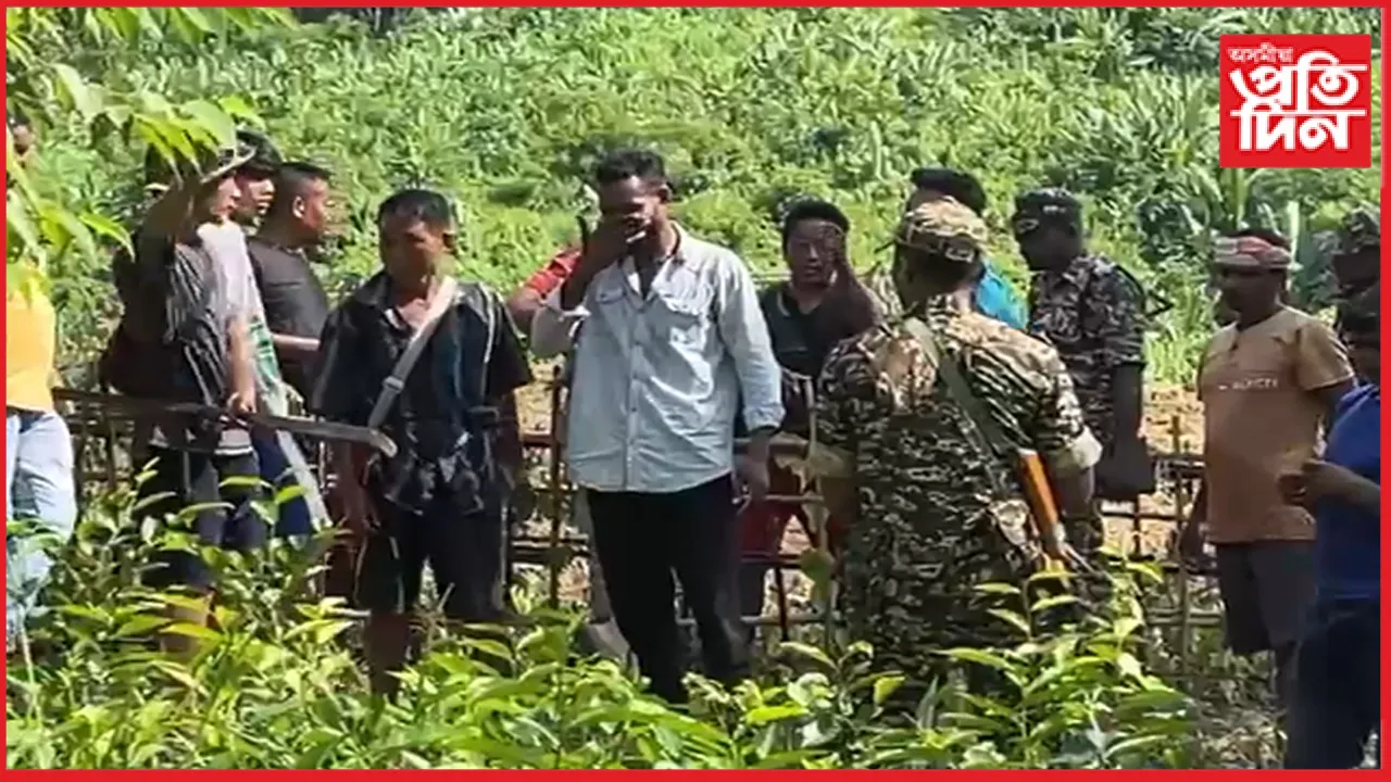 মেৰাপানী সীমান্তত নগাৰ যুযুধান ৰূপঃ হাতে হাতে দা, বন্দুক লৈ অসমীয়া কৃষকক উচ্ছেদৰ ভাবুকি