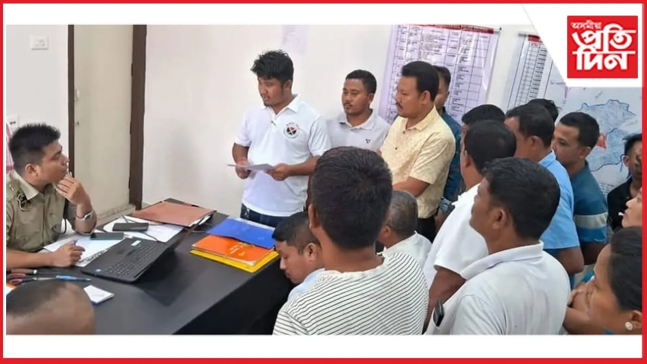 মিচিং জাতীয় সংগঠনক তুচ্ছ তাচ্ছিল্যৰ অভিযোগ: ঢকুৱাখনা সদৰ থানাত টি এম পি কেৰ গোচৰ