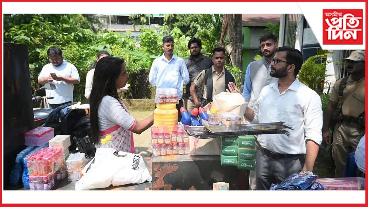নগাঁৱত সামগ্ৰী নিৰ্মাণ কাৰখানা ছীল প্ৰশাসনৰ...