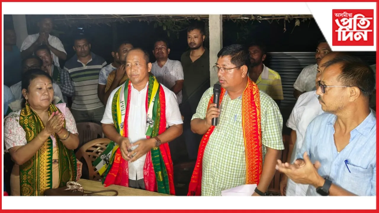 গৌৰৱ গগৈৰ বিৰুদ্ধে ক্ষোভেৰে পদত্যাগঃ APCC ৰ সাধাৰণ সম্পাদক গৰ্জন মুছাহাৰীৰ UPPL ত যোগদান