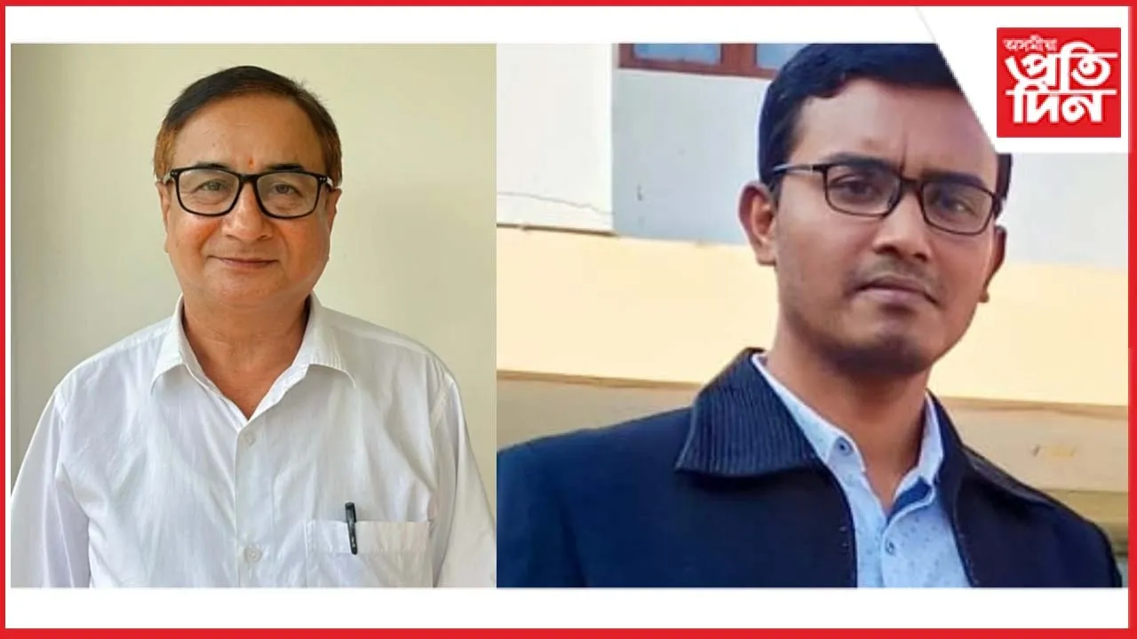লখিমপুৰৰ দুই শিক্ষাগুৰু ডম্বৰুধৰ নেৱাৰ, ভৃগু প্ৰসাদ শৰ্মালৈ ৰাজ্যিক কৃতি শিক্ষকৰ বঁটা