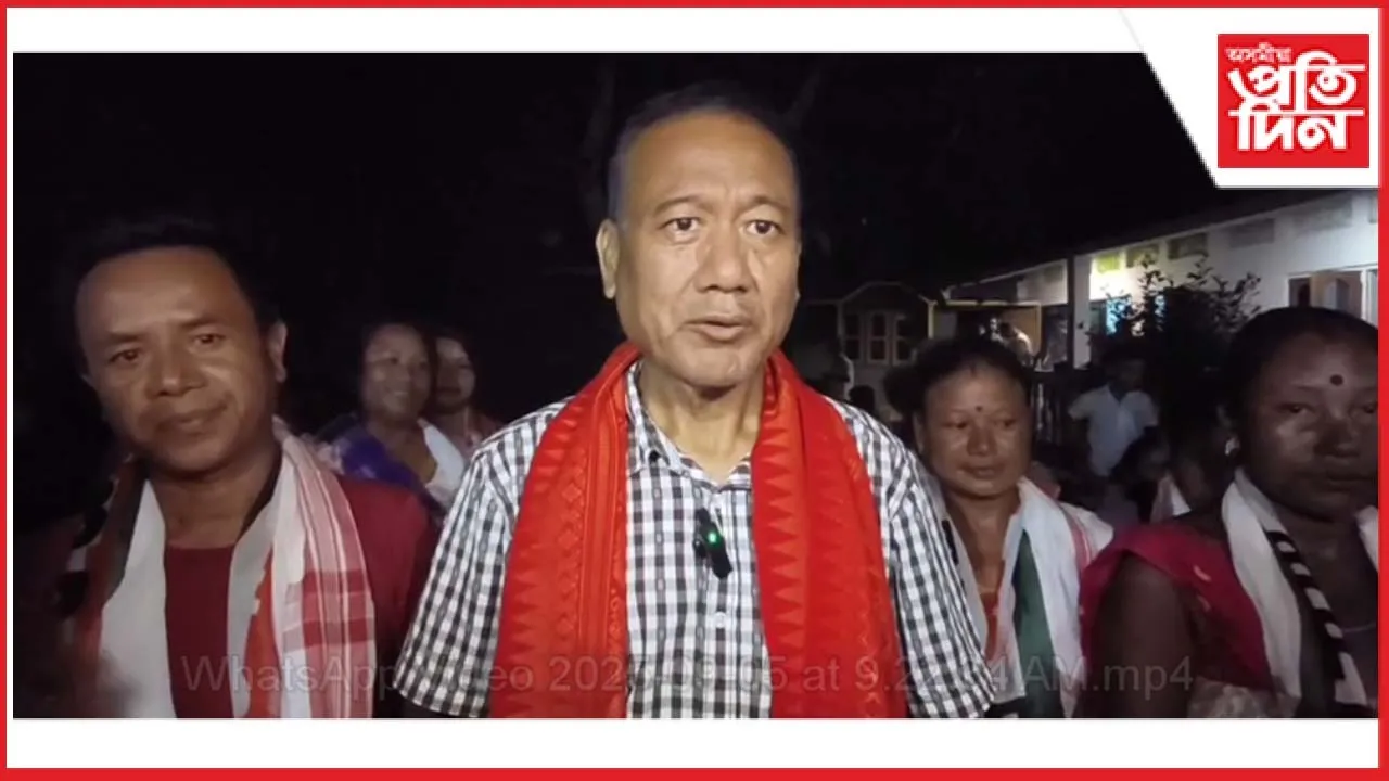 মুছলপুৰ পৰিষদীয় সমষ্টিত বিপিএফৰ নিৰ্বাচনী প্ৰচাৰঃ আত্মবিশ্বাসী অনচুমৈ খুংগুৰ বড়ো