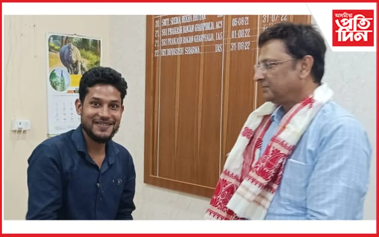মৰিগাঁও জিলাৰ নৱাগত উপায়ুক্তক উষ্ম আদৰণি মিঞা পৰিষদৰ...