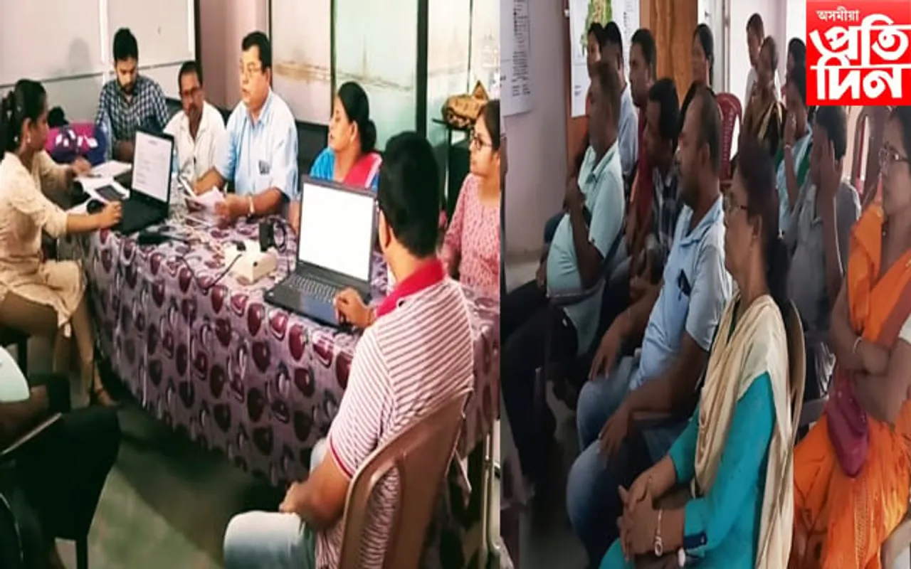 টিহু উন্নয়নৰ মাষ্টাৰ প্লেন প্ৰস্তুত বিষয়ত গুৰুত্বপূৰ্ণ সভা...