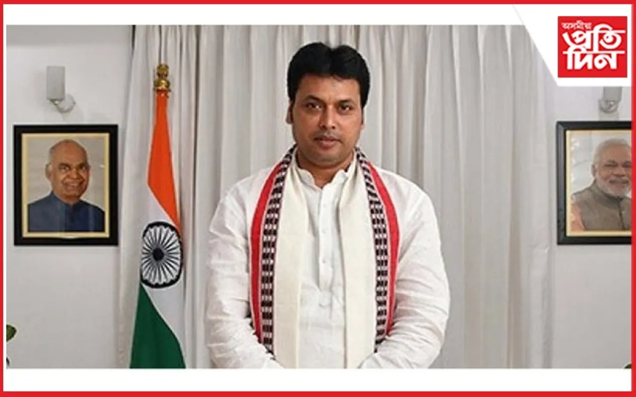 বিজেপিয়ে পুনৰ সংস্থাপিত কৰিব বিপ্লৱ কুমাৰ দেৱক...