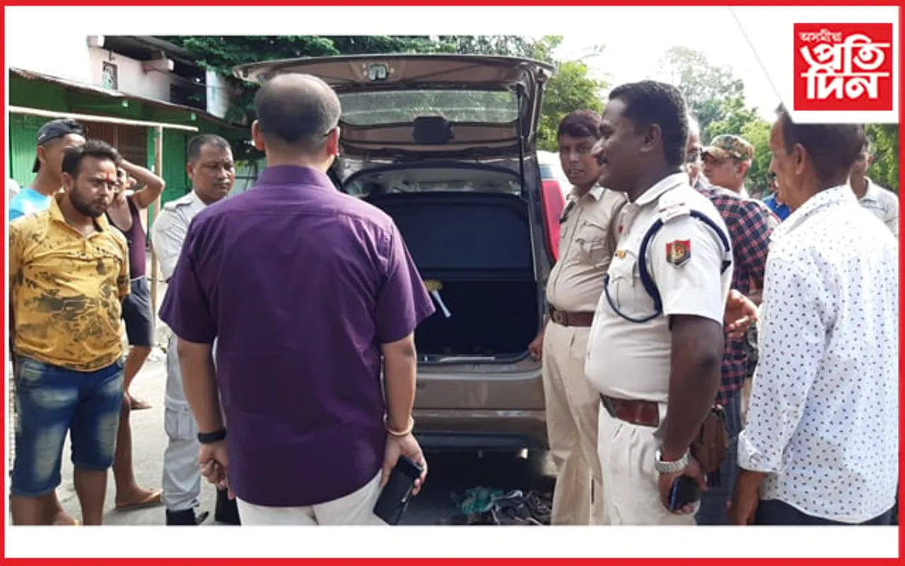 কলিয়াবৰত ৱে’গনাৰ বাহনত বহু লক্ষাধিক টকাৰ ড্ৰাগছ জব্দ...