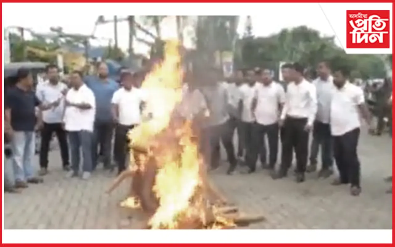 ৬ জনগোষ্ঠীক বঞ্চনা কৰাৰ প্রতিবাদত উত্তাল চাবুৱা...