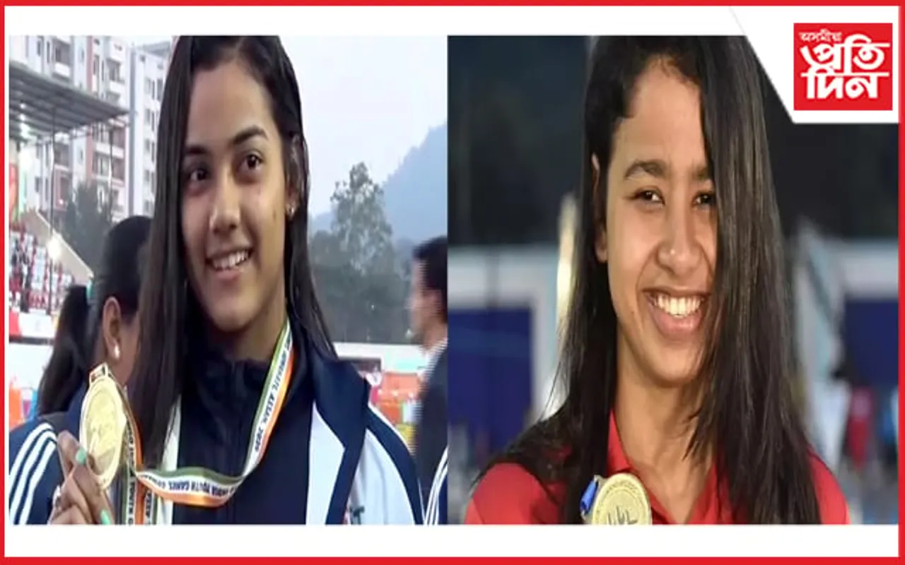 অসমৰ দুই জলকন্যাই গঢ়িলে দুটাকৈ ৰাষ্ট্ৰীয় অভিলেখ...
