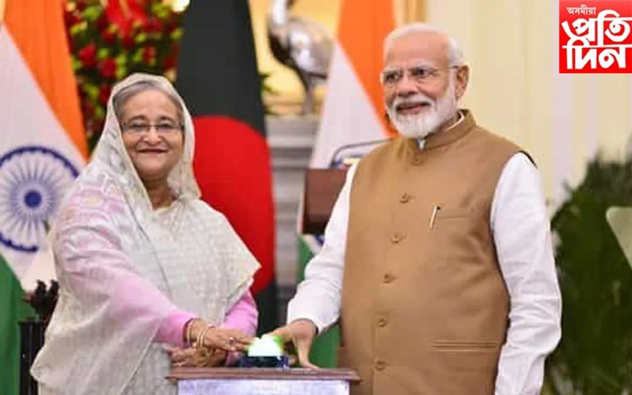 বন্ধুত্বৰ জৰিয়তে সমস্যা সমাধান কৰিব ভাৰত-বাংলাদেশেঃ আজি মোডী-হাছিনাৰ দ্বিপাক্ষিক বৈঠক...
