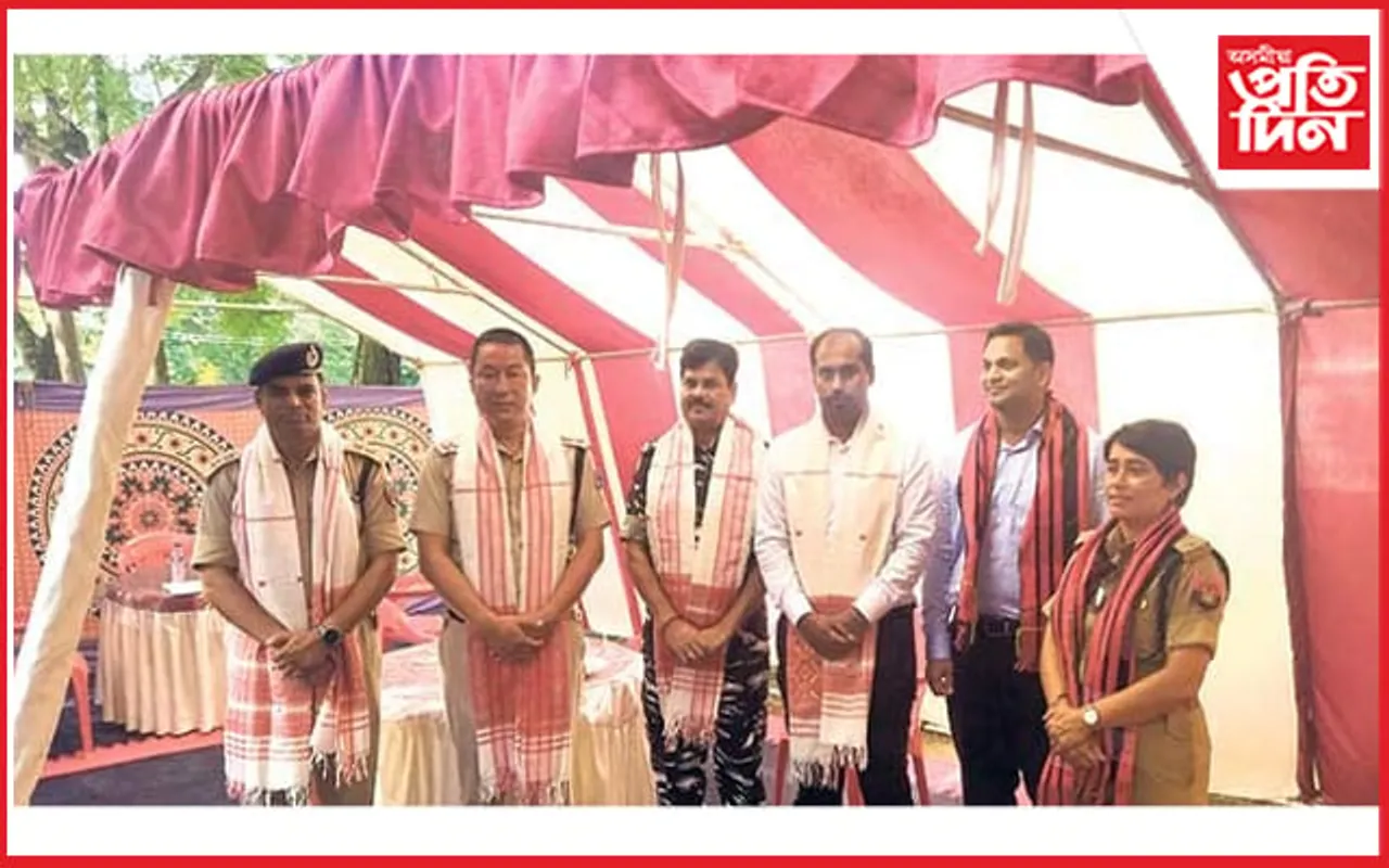 মেৰাপানীত নাগালেণ্ড আৰু অসমৰ উপ-আয়ুক্তৰ বৈঠক...