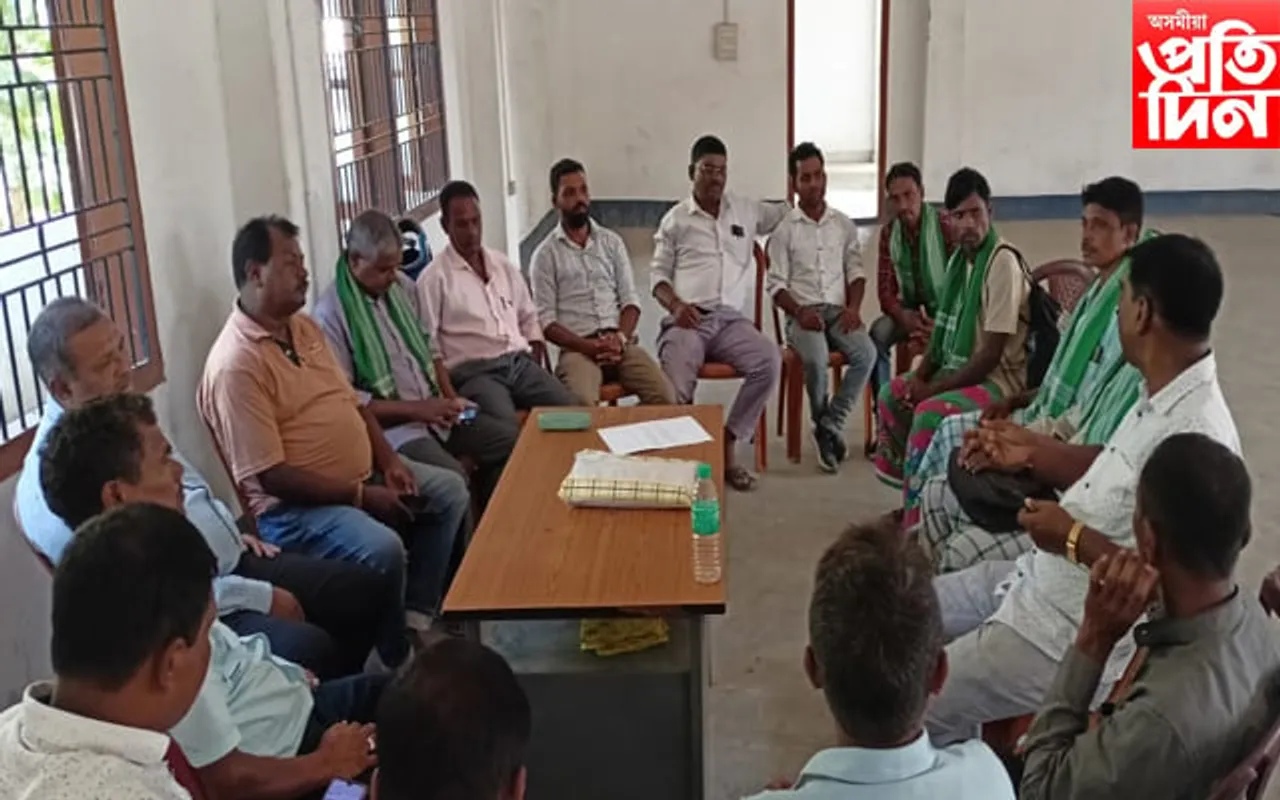 আমনিত চাওতাল জাতীয় সংগঠনৰ উমৈহতীয়া সভা...
