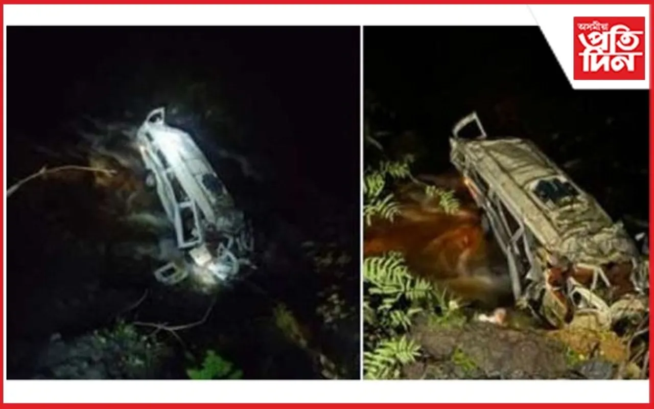 পৰ্যটক কঢ়িয়াই নিয়া বাহন বাগৰিল দ খাৱৈতঃ ৭ জন নিহত, ১০ জনৰ অৱস্থা গুৰুতৰ...