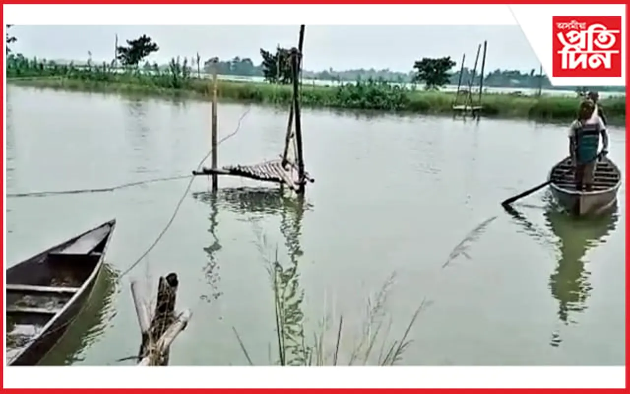 বলাহী চামপৰা মীন মহলত ৰাজহ ফাঁকিৰে অবৈধ মৎস্য চিকাৰ...