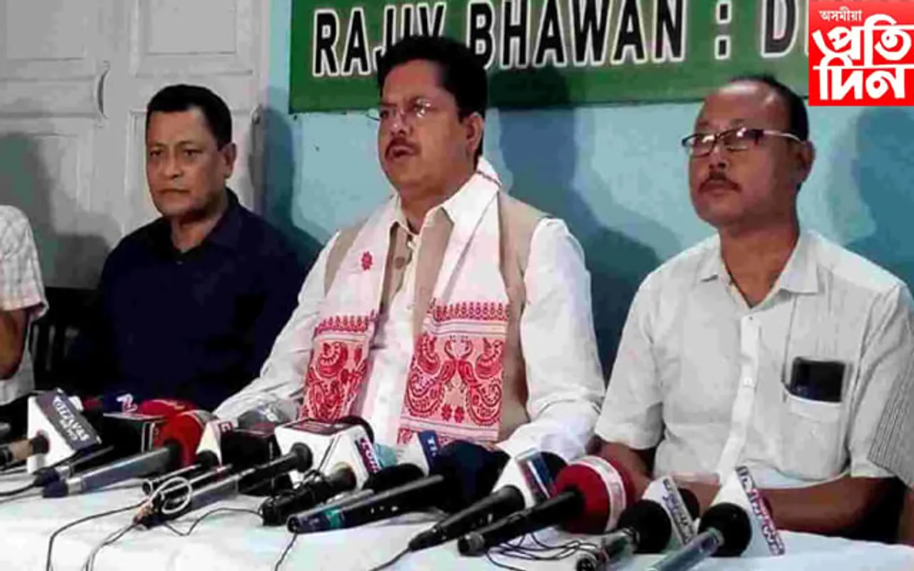 নামনি সোৱণশিৰি জলবিদ্যুৎ প্ৰকল্পৰ বুজ ল'বলৈ যাব অসম প্ৰদেশ কংগ্ৰেছ কমিটীৰ সভাপতি ভূপেন বৰা